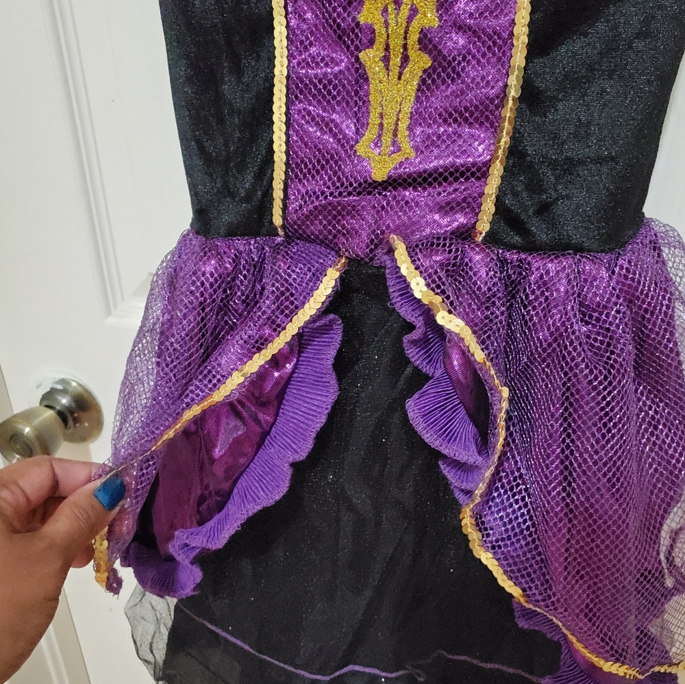 Pretty Bat Girls Halloween Costume Sz 8-10 - Picture 7 of 9